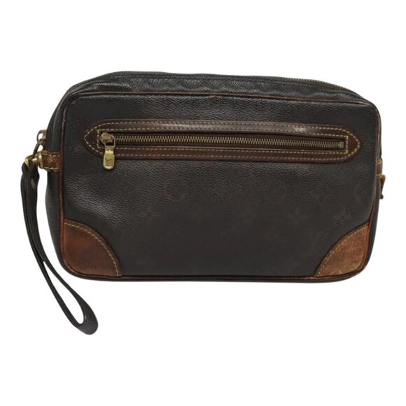 LOUIS VUITTON Monogram Marly Dragonne GM Clutch Bag M51825 LV Auth 93732 - Picture 1 of 15